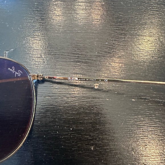 Ray Ban Round Flash Lenses Gold/Copper - Picture 5 of 11